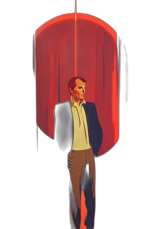 jacket, staff, umbrella, bottle transparent PNG cut-out