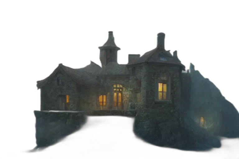 building, crown, 3d render, concept art transparent PNG cut-out