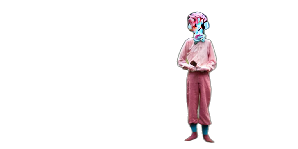 mask, jacket, robot, staff transparent PNG cut-out