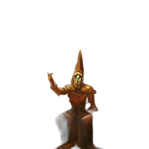 staff, crown, weapon, mask, concept art, fantasy art, 3d render, pixel art transparent PNG cut-out