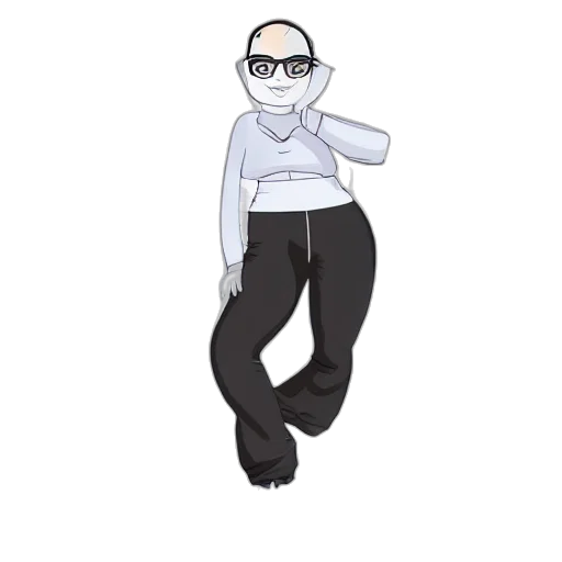 staff, creature, robot, jacket transparent PNG cut-out