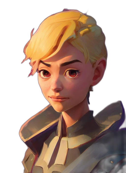face, staff, crown, jacket transparent PNG cut-out