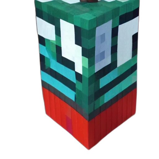 robot, creature, face, crown, pixel art, 3d render, concept art, fantasy art transparent PNG cut-out