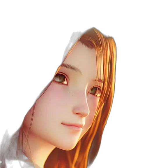face, crown, robot, hair transparent PNG cut-out