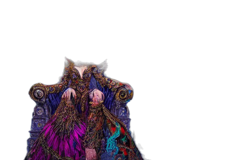 creature, animal, mask, dress transparent PNG cut-out