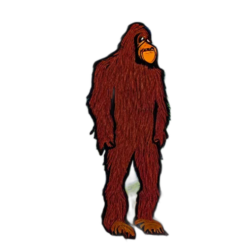 animal, creature, staff, jacket transparent PNG cut-out
