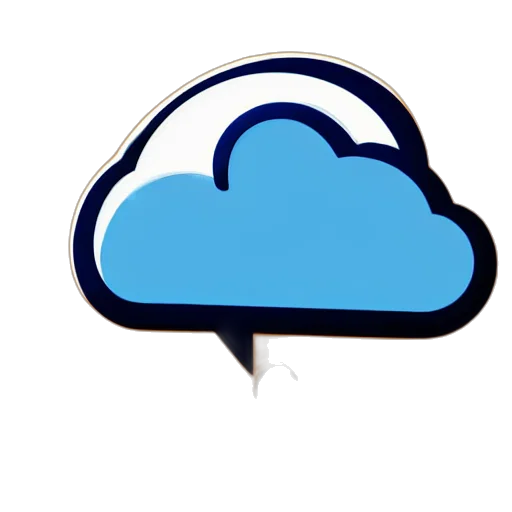 hat, blue, happy, cloud transparent PNG cut-out