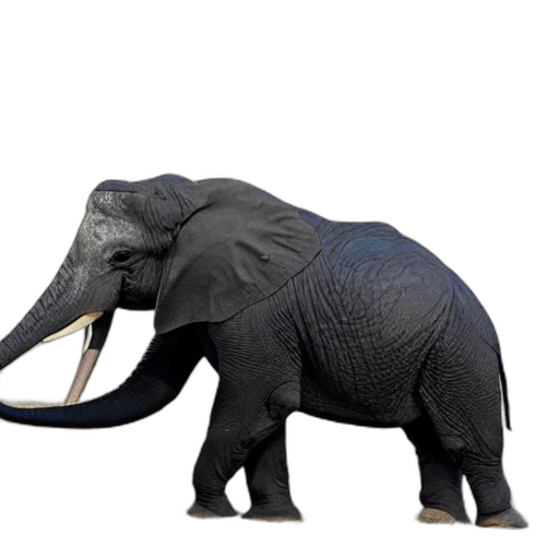 animal, creature, hat, weapon, 3d render, concept art, photorealistic, elepheagle transparent PNG cut-out