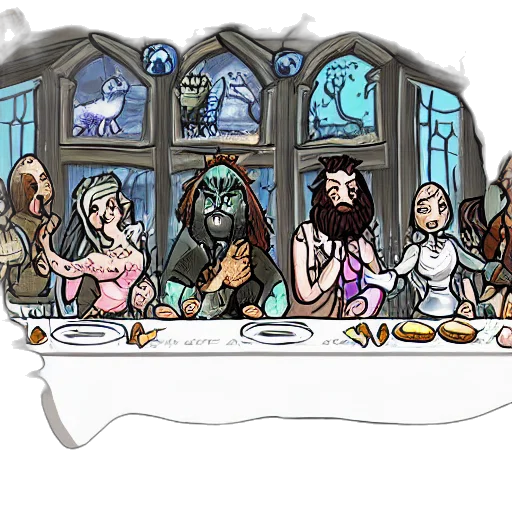 concept art, fantasy art, pixel art, last transparent PNG cut-out