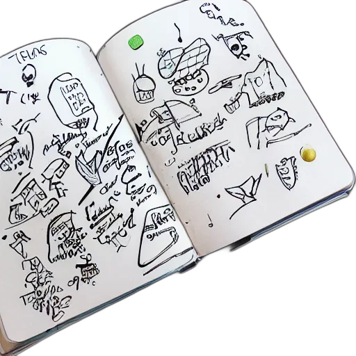 concept art, doodle transparent PNG cut-out
