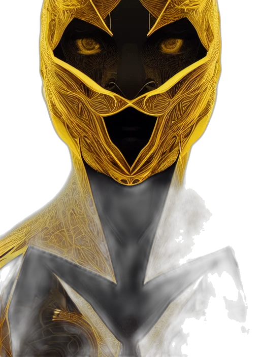mask, face, robot, creature, concept art, fantasy art, 3d render, comic book art transparent PNG cut-out