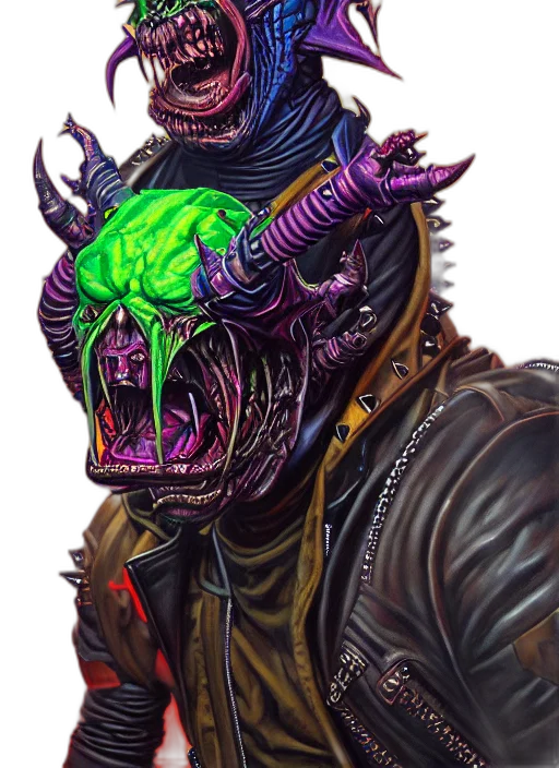 mask, creature, face, staff, concept art, fantasy art, cyberpunk, comic book art transparent PNG cut-out