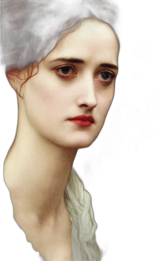 face, hat, crown, dress, photorealistic, oil painting, fantasy art, concept art transparent PNG cut-out