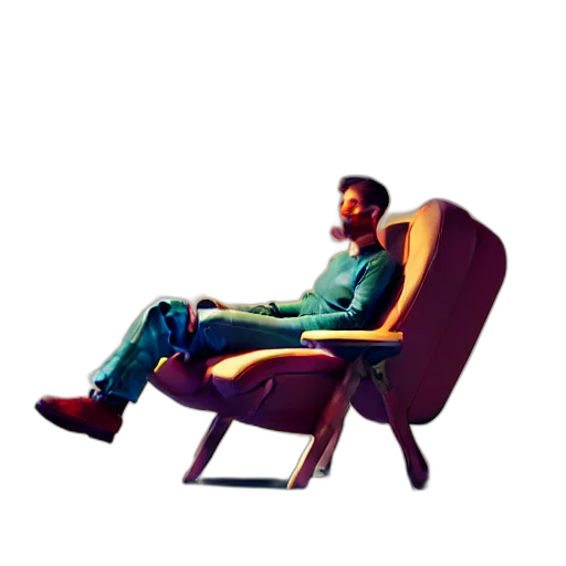 furniture, robot, jacket, staff transparent PNG cut-out
