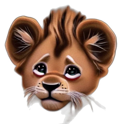 animal, photorealistic, concept art, 3d render transparent PNG cut-out