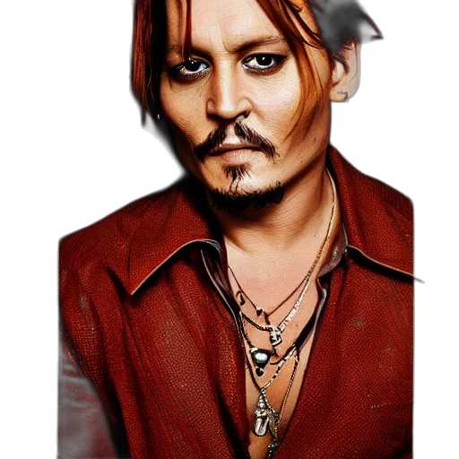 face, staff, jacket, dragon transparent PNG cut-out