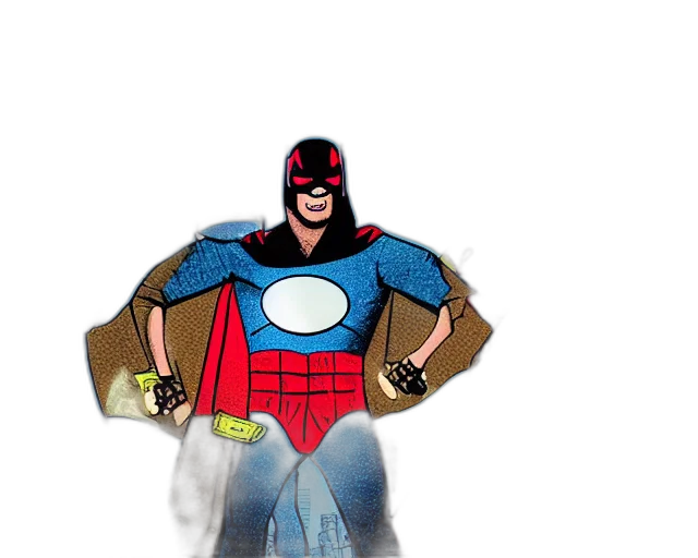 jacket, comic book art, concept art, cartoon, 3d render, rappers, superhero, costumes transparent PNG cut-out