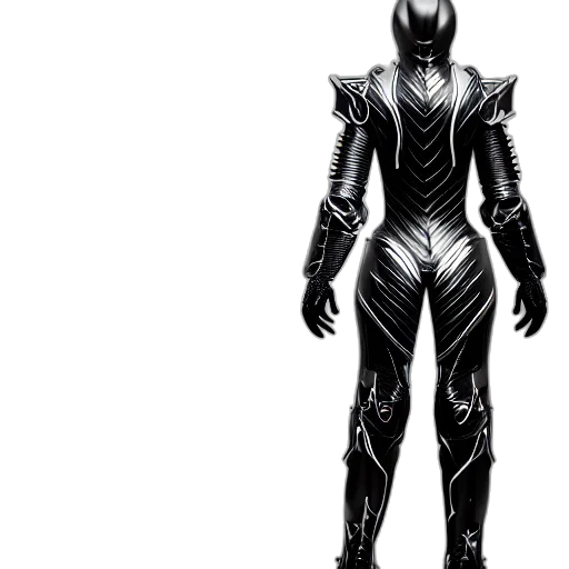 robot, concept art, comic book art, 3d render, cyberpunk, monochrome, dark, photography transparent PNG cut-out