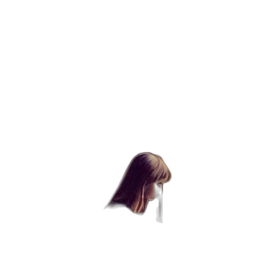 hair, face, hat, umbrella, pixel art, anime, concept art, cartoon transparent PNG cut-out