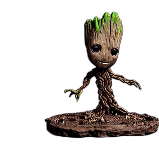 tree, creature, concept art, 3d render transparent PNG cut-out