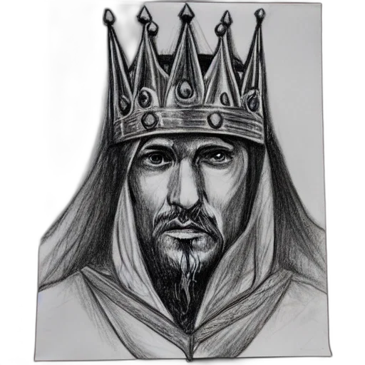 crown, hat, face, sword transparent PNG cut-out