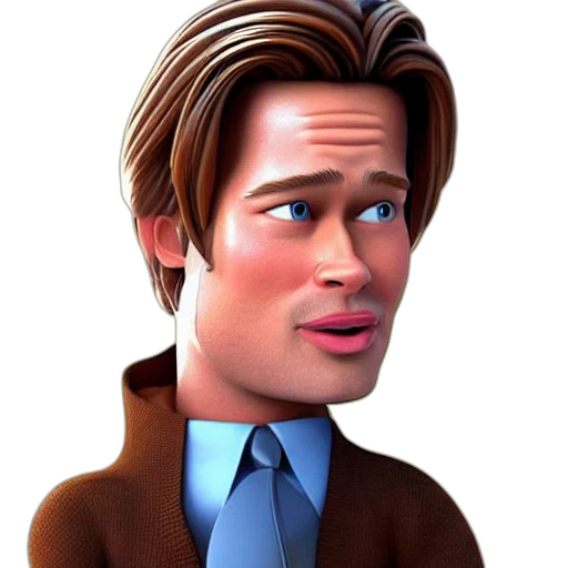 face, hair, jacket, staff transparent PNG cut-out