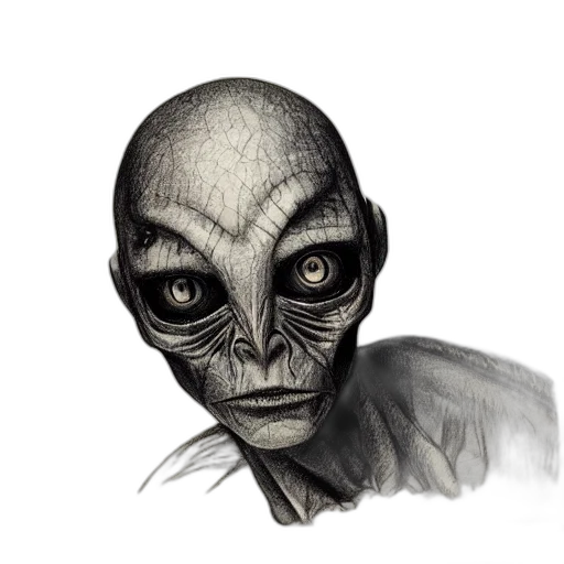 face, mask, creature, robot transparent PNG cut-out
