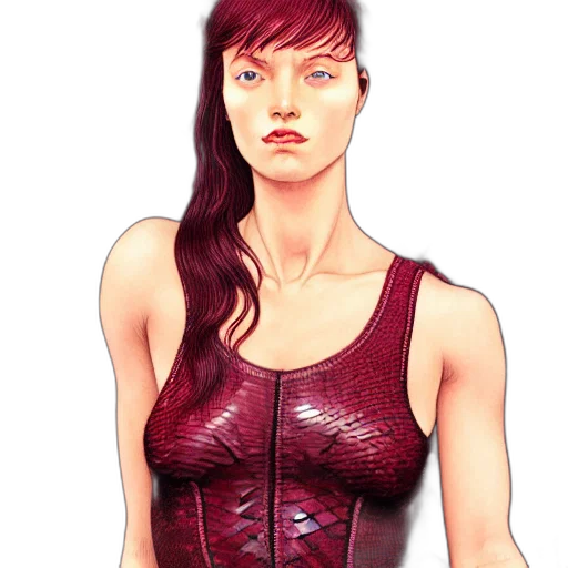 dress, jacket, concept art, comic book art transparent PNG cut-out
