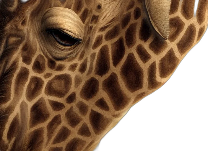 animal, mask, face, creature, photorealistic, 3d render, concept art, full transparent PNG cut-out