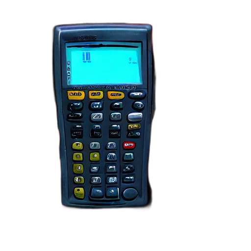 weapon, 3d render, ti-89, calculator transparent PNG cut-out