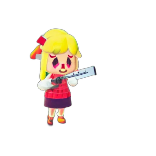 weapon, staff, pixel art, 3d render transparent PNG cut-out