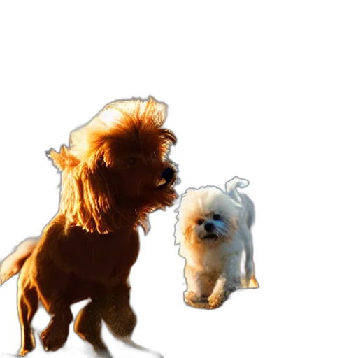animal, creature, hair, photorealistic transparent PNG cut-out
