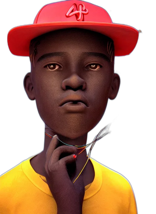 face, robot, mask, staff, 3d render, concept art, photorealistic, cartoon transparent PNG cut-out