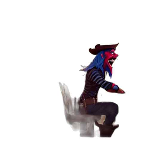 creature, mask, animal, staff transparent PNG cut-out