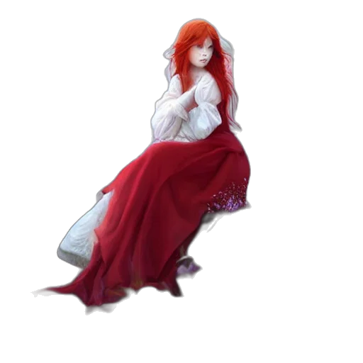 dress, 3d render, fantasy art, concept art transparent PNG cut-out