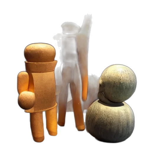 furniture, robot, jewelry, staff transparent PNG cut-out