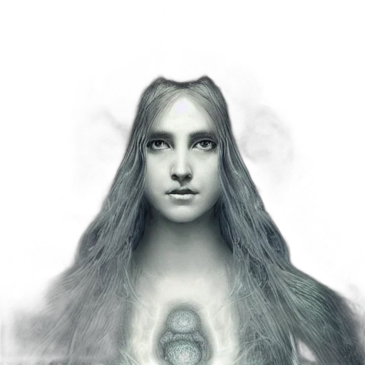 face, robot, mask, hair, fantasy art, concept art, photorealistic, comic book art transparent PNG cut-out