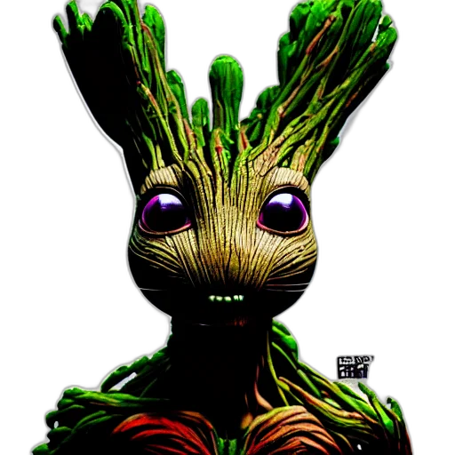 creature, animal, mask, concept art transparent PNG cut-out