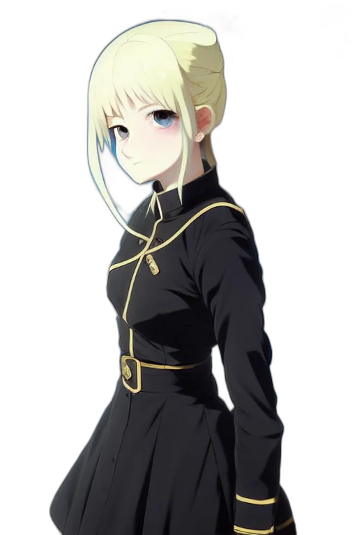 staff, jacket, dress, crown transparent PNG cut-out