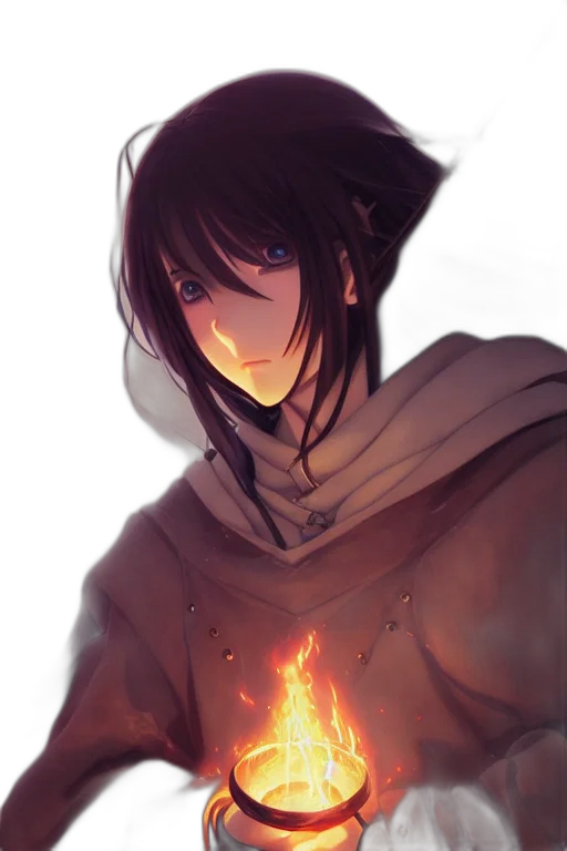 mask, jacket, face, staff transparent PNG cut-out