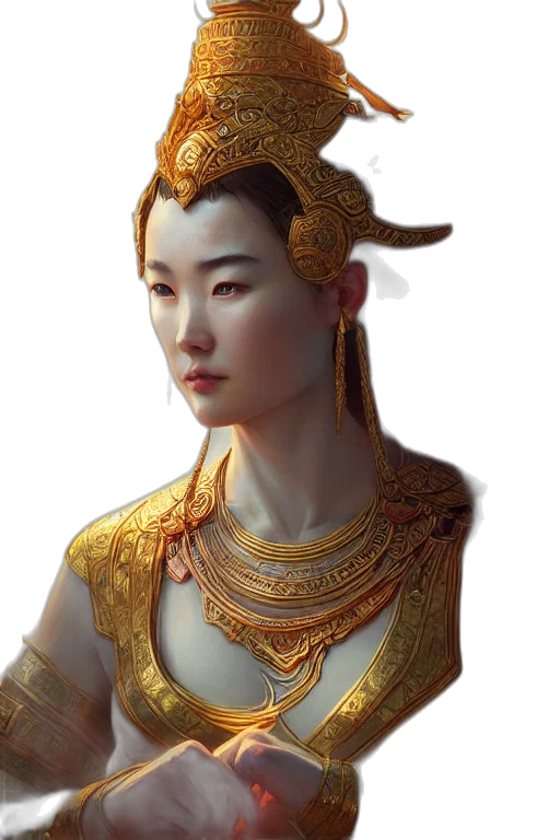 face, crown, jewelry, dragon, fantasy art, concept art, photorealistic, oil painting transparent PNG cut-out