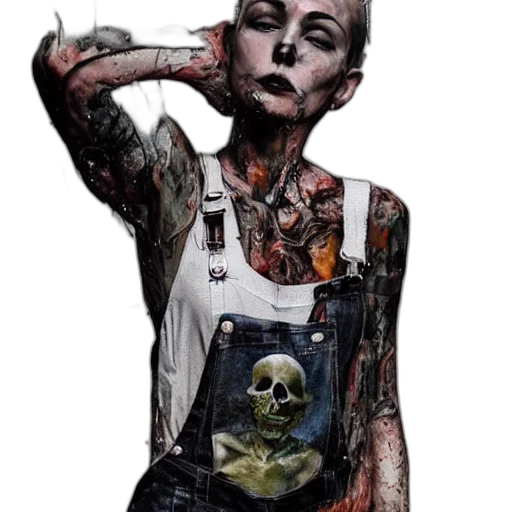 dress, jacket, photorealistic, cyberpunk, comic book art, concept art, outer space, dark transparent PNG cut-out