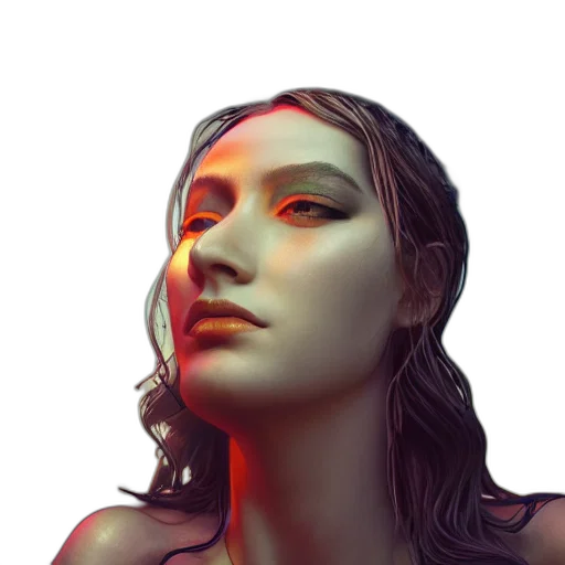 face, robot, crown, jewelry transparent PNG cut-out
