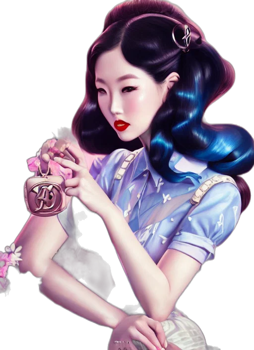 jewelry, dress, fantasy art, photorealistic transparent PNG cut-out