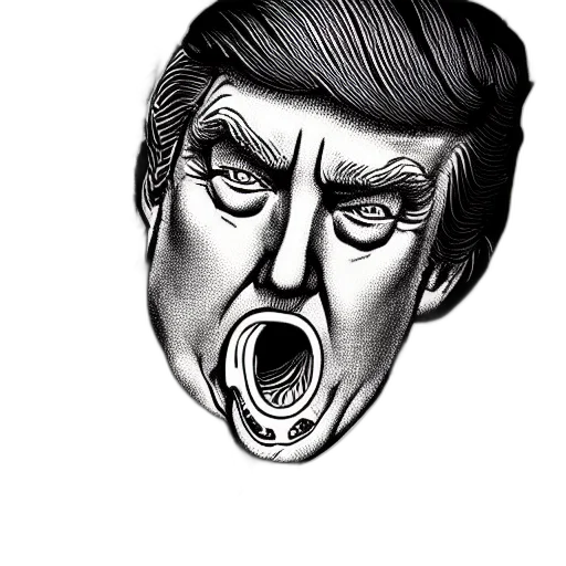 mask, face, cartoon, comic book art transparent PNG cut-out
