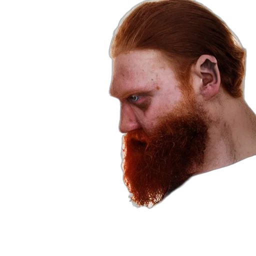 face, mask, hair, creature transparent PNG cut-out