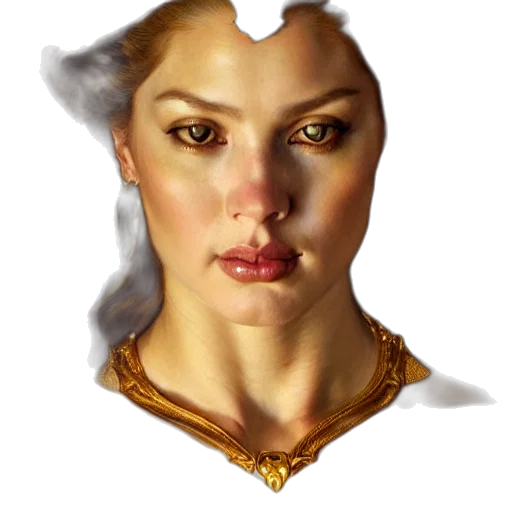 face, crown, jewelry, mask transparent PNG cut-out
