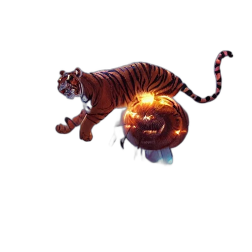 animal, creature, dragon, staff, concept art, pixel art, fantasy art, 3d render transparent PNG cut-out