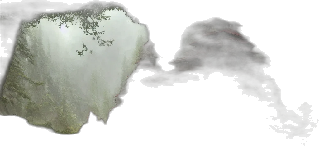 hair, mask, dragon, tree transparent PNG cut-out