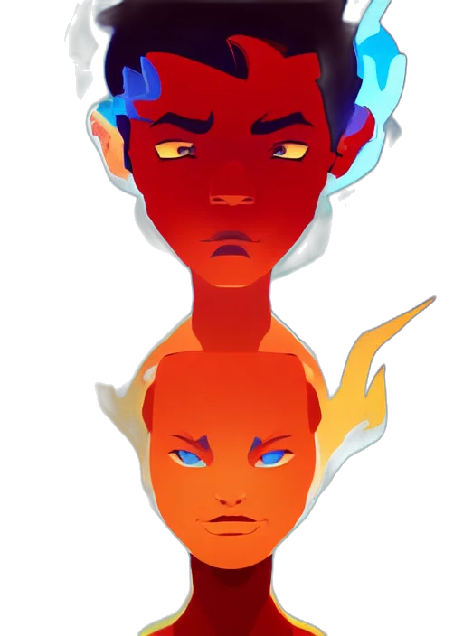 mask, face, crown, creature transparent PNG cut-out